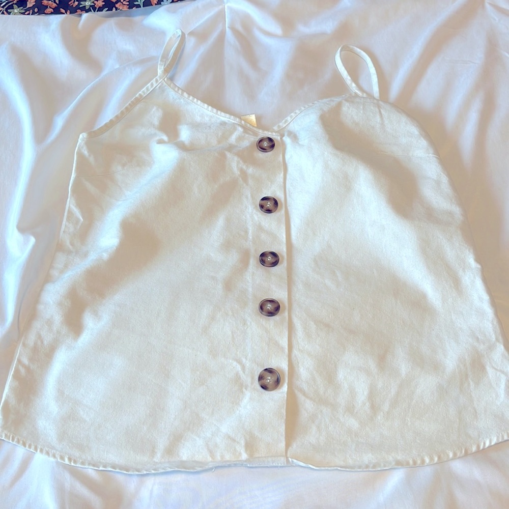 Linen tank